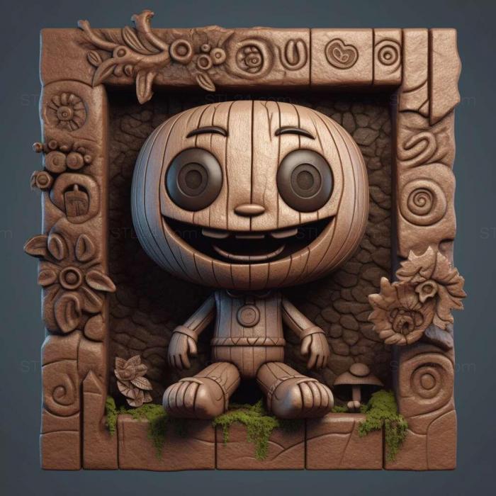 Games (LittleBigPlanet 2 4, GAMES_10204) 3D models for cnc