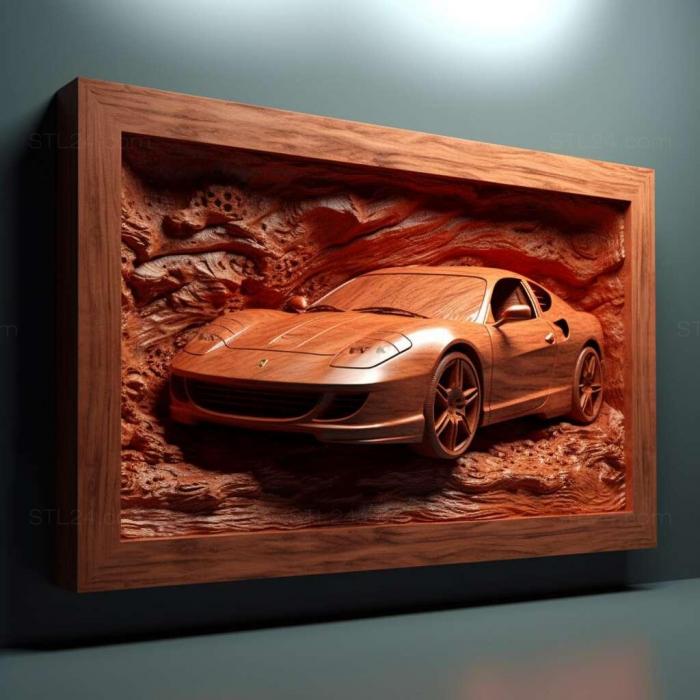 Games (Ferrari GT Evolution 1, GAMES_10245) 3D models for cnc