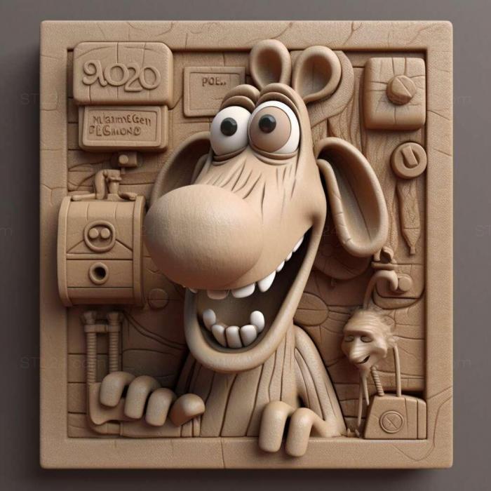 Games (Wallace Gromit in Project Zoo 2, GAMES_10270) 3D models for cnc