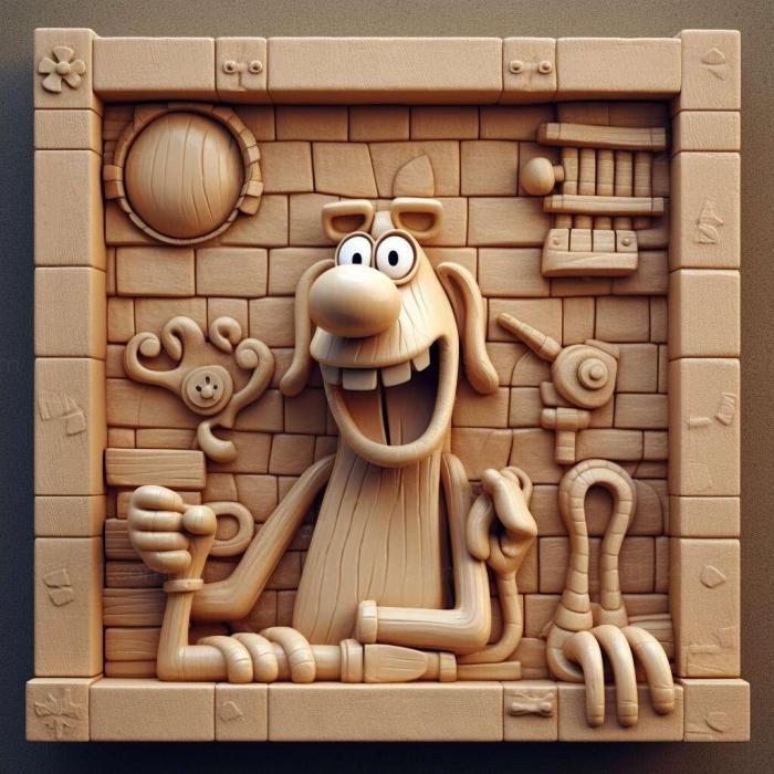 Games (Wallace Gromit in Project Zoo 3, GAMES_10271) 3D models for cnc