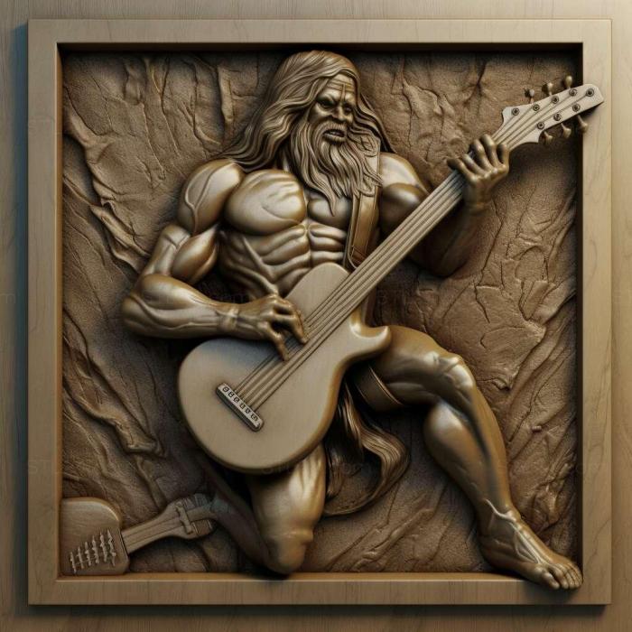 Games (Guitar Hero III Legends of Rock 3, GAMES_103) 3D models for cnc