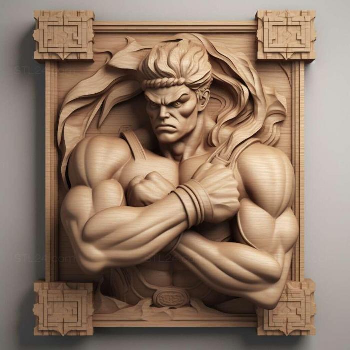 Games (Ultra Street Fighter 4 2, GAMES_10594) 3D models for cnc