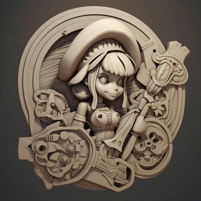 Games (Skullgirls Encore 2, GAMES_10834) 3D models for cnc