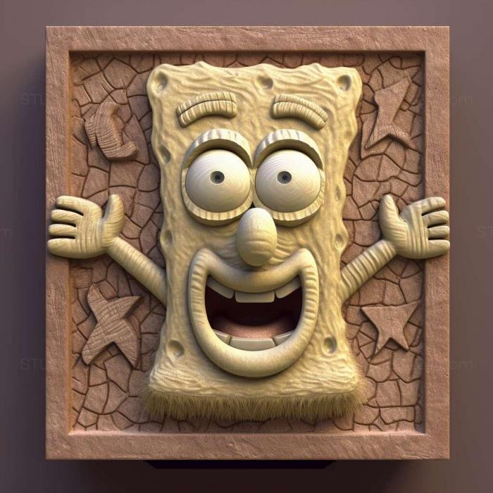 Games (SpongeBob SquarePants Employee of the Month 4, GAMES_1084) 3D models for cnc