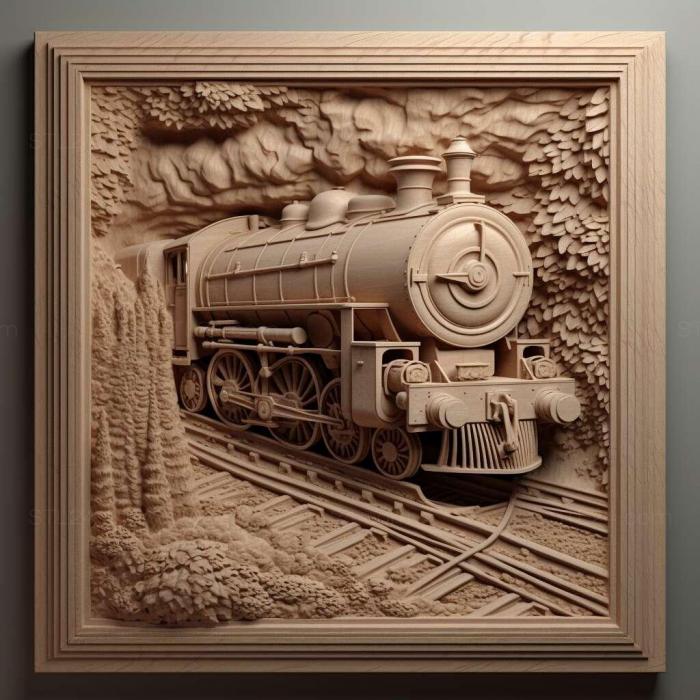 Игры (Симулятор поезда 2015 4, GAMES_10852) 3D модель для ЧПУ станка