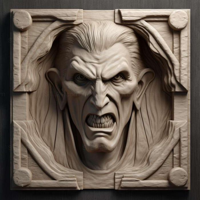 Games (Fury of Dracula Digital Edition 1, GAMES_10965) 3D models for cnc