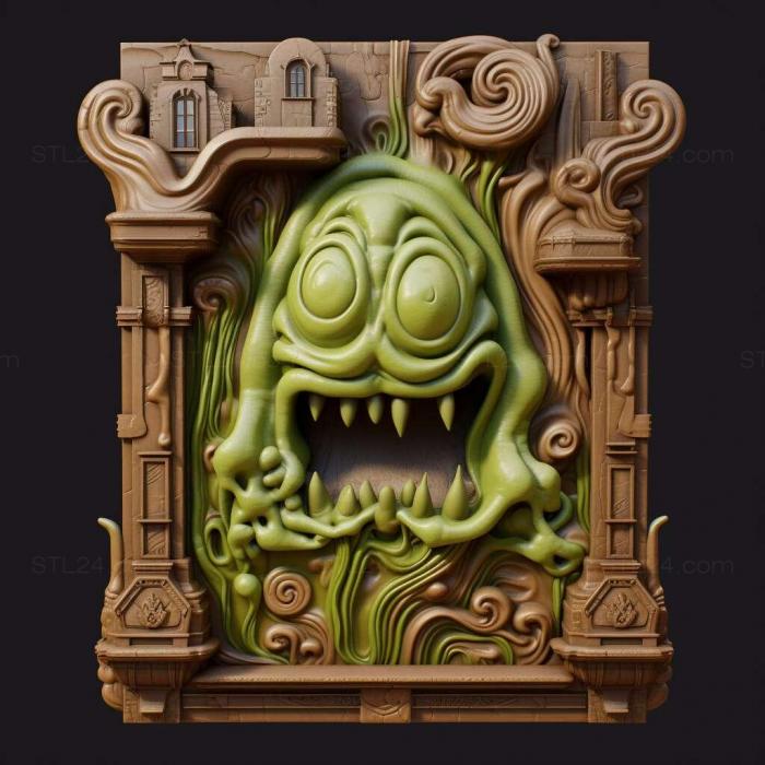 Games (Ghostbusters Sanctum of Slime 2, GAMES_11202) 3D models for cnc