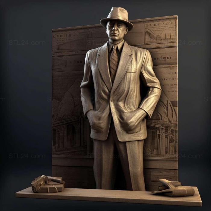 Games (LA Noire The Complete Edition 1, GAMES_11381) 3D models for cnc