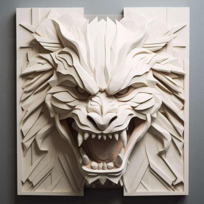 Games (Paper Beast Folded Edition 4, GAMES_11604) 3D models for cnc