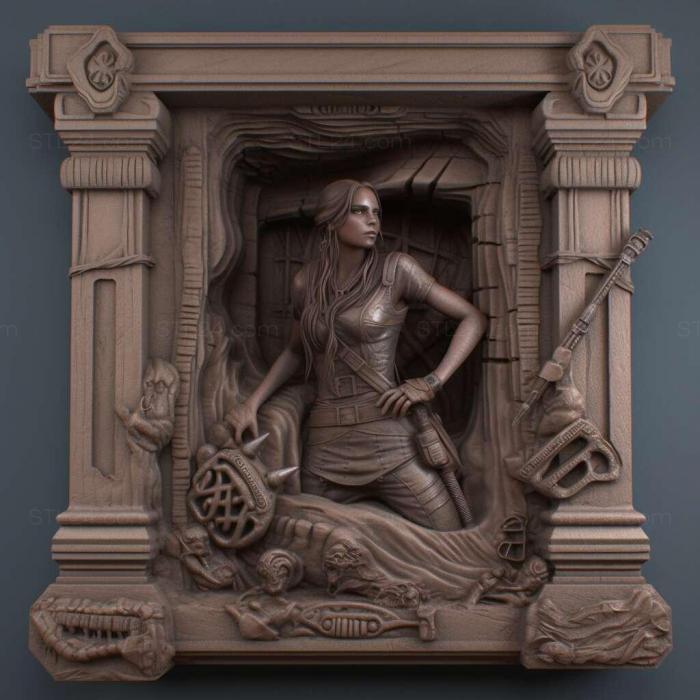 Games (Tomb Raider Legend 4, GAMES_11644) 3D models for cnc