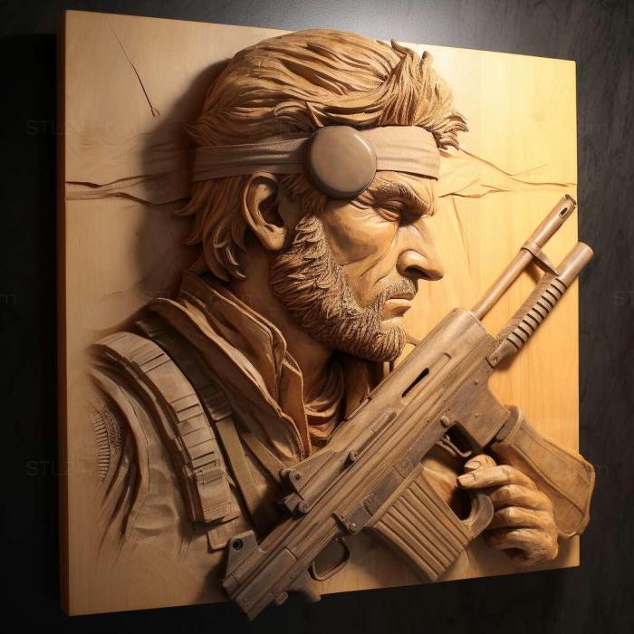 Games (Metal Gear Solid Peace Walker 2, GAMES_11742) 3D models for cnc
