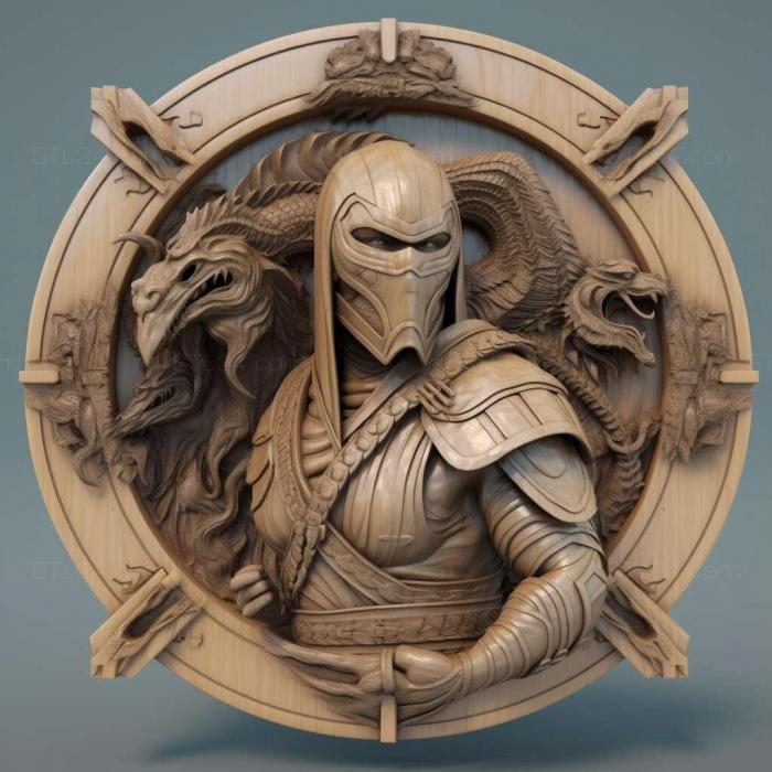 Games (Mortal Kombat Komplete Edition 1, GAMES_11865) 3D models for cnc