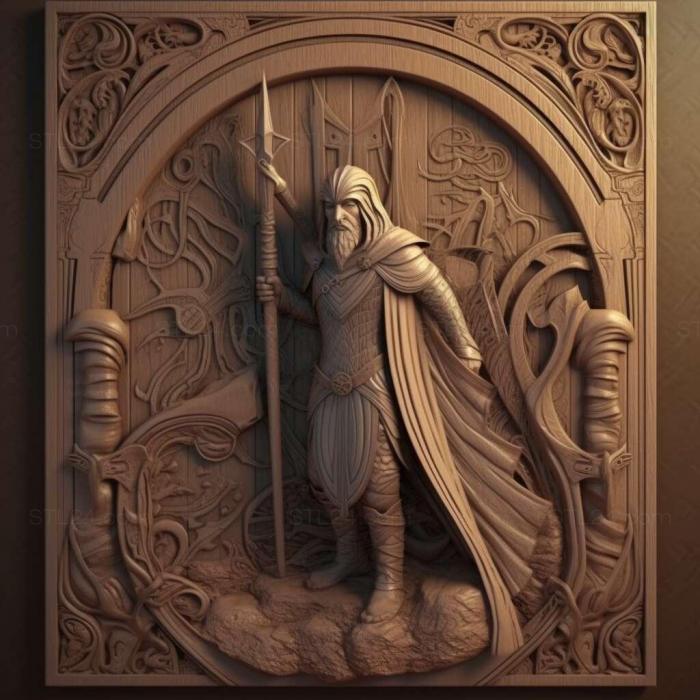 Games (The Lord of the Rings Aragorns Quest 4, GAMES_12296) 3D models for cnc