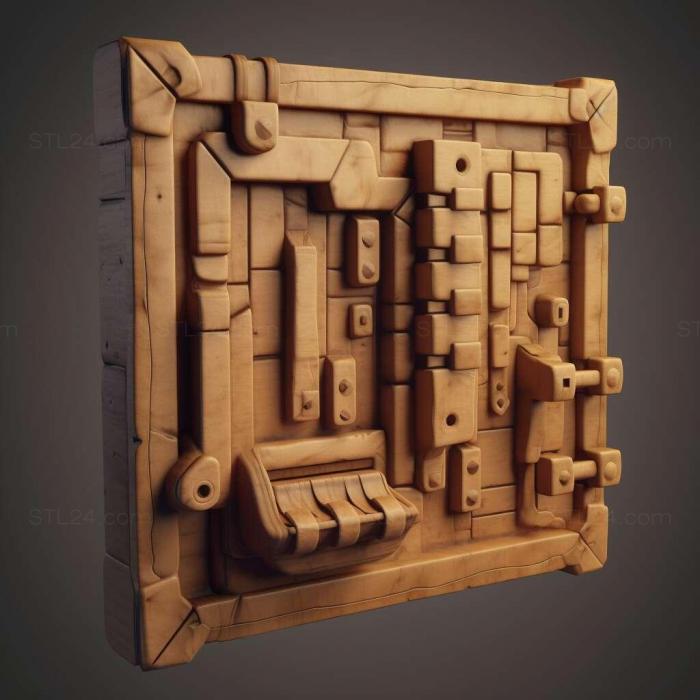 Games (The Escapists 2 Pocket Breakout 2, GAMES_12410) 3D models for cnc