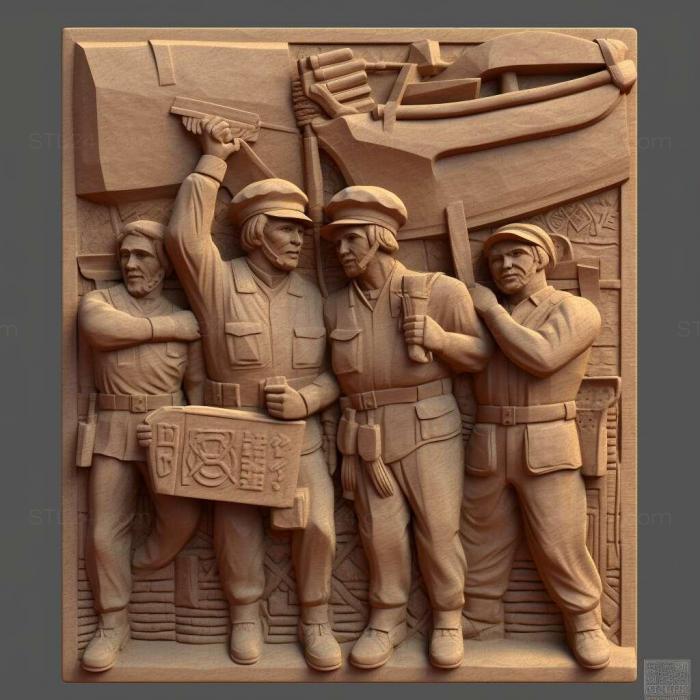Games (Workers Resources Soviet Republic 2, GAMES_12602) 3D models for cnc