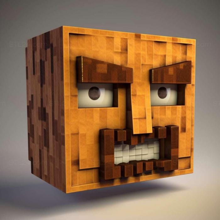 Games (Minecraft Story Mode 4, GAMES_13136) 3D models for cnc