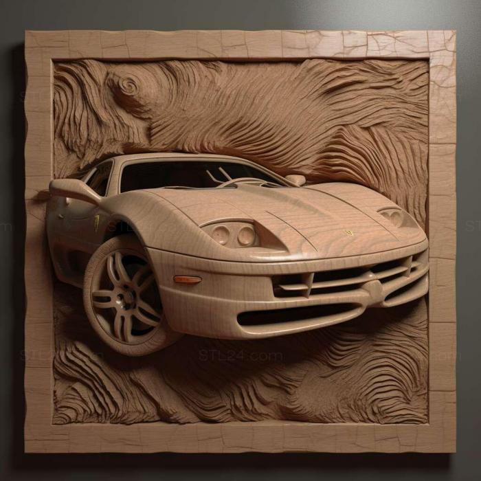 Игры (Need for Speed MoWanted 2005 2, GAMES_13234) 3D модель для ЧПУ станка