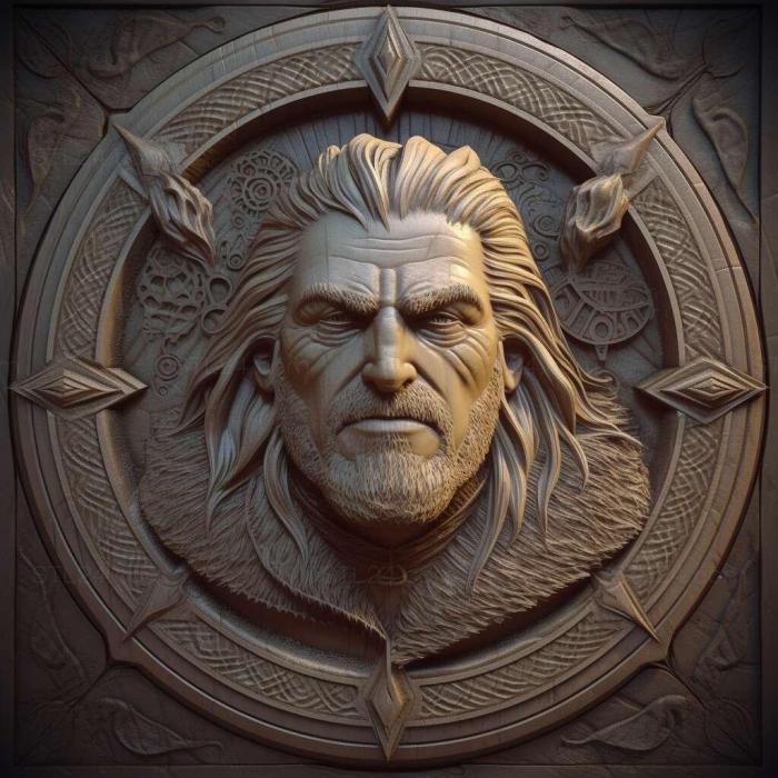 Games (The Witcher 2 Assassins of Kings 2, GAMES_13294) 3D models for cnc