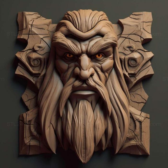 Games (Warcraft Adventures Lord of the Clans 2, GAMES_13614) 3D models for cnc