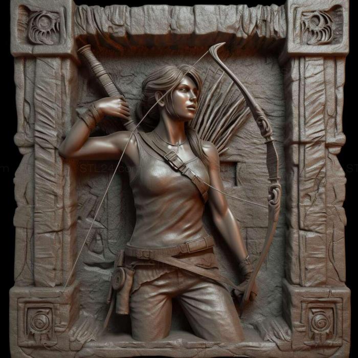 Games (Tomb Raider Tomb of the LoAdventurer 2, GAMES_13678) 3D models for cnc