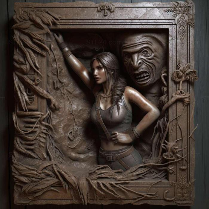 Games (Tomb Raider Tomb of the LoAdventurer 4, GAMES_13680) 3D models for cnc