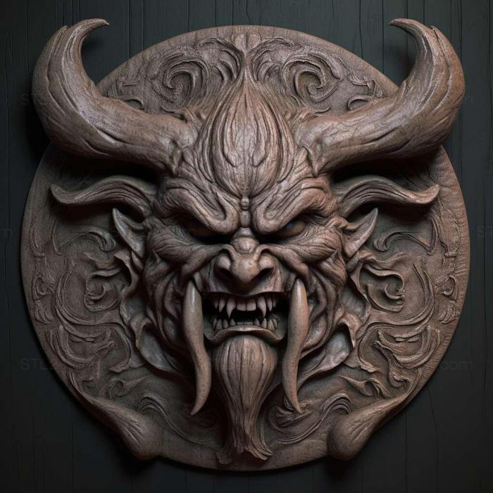 Games (Forgotten Realms Demon Stone 3, GAMES_1407) 3D models for cnc