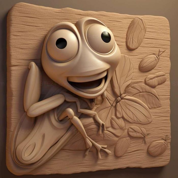 Games (DisneyPixar A Bugs Life 1, GAMES_1421) 3D models for cnc