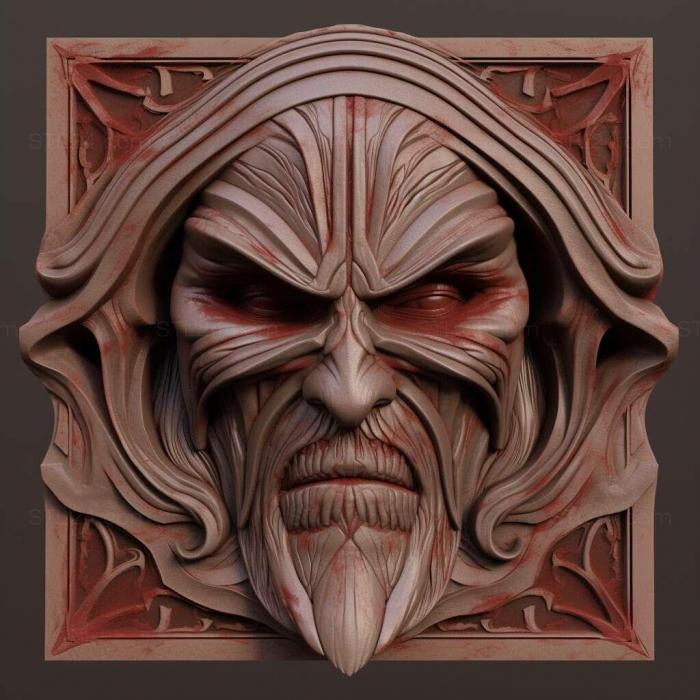 Games (Legacy of Kain Blood Omen 2 4, GAMES_1436) 3D models for cnc