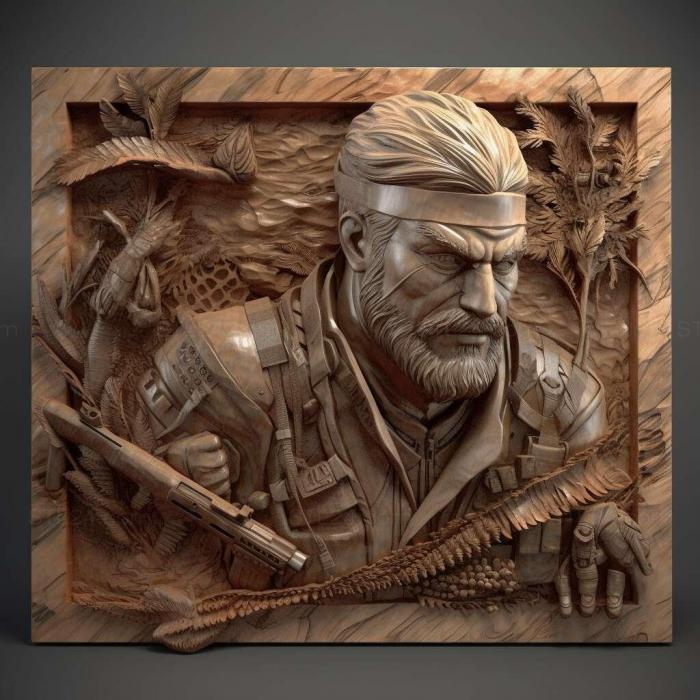 Games (Metal Gear Solid Portable Ops 1, GAMES_14401) 3D models for cnc