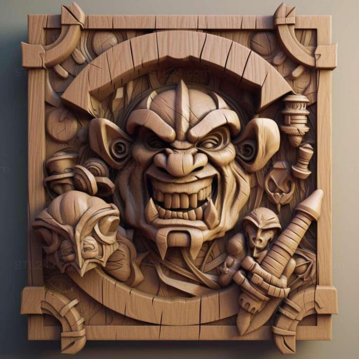 Games (Orcs Must Die Unchained 2, GAMES_14454) 3D models for cnc