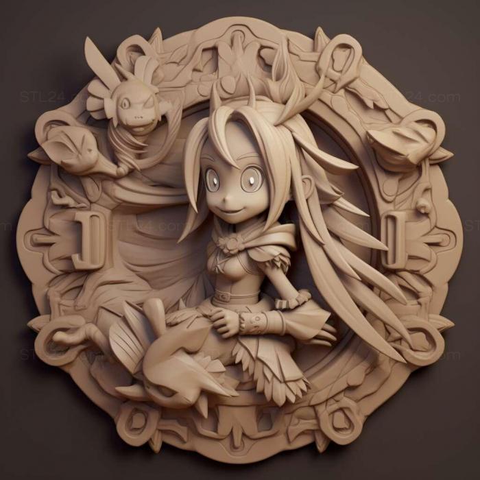 Games (Disgaea 4 Return 3, GAMES_14555) 3D models for cnc