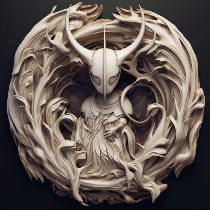 Games (Hollow Knight Silksong 1, GAMES_14625) 3D models for cnc