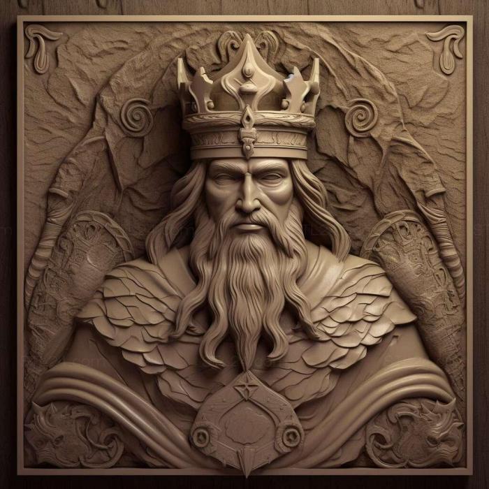 Games (King of Kings III 4, GAMES_14732) 3D models for cnc