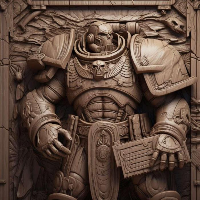 Games (Warhammer 40000 Space Marine 2, GAMES_14754) 3D models for cnc