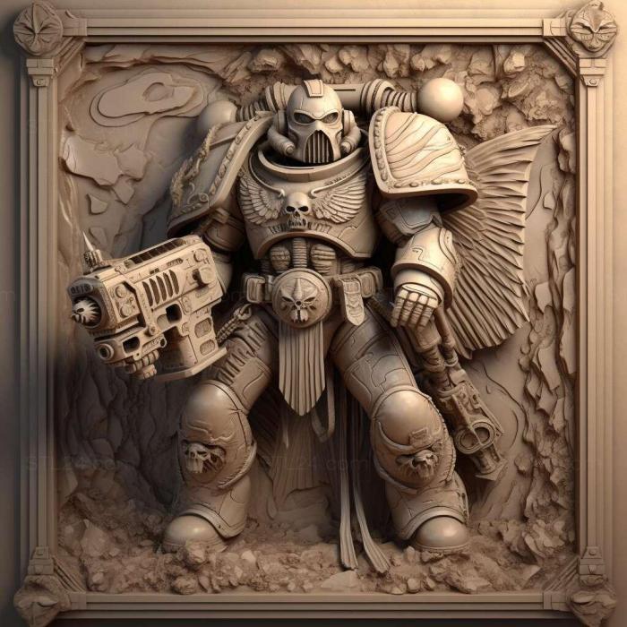 Games (Warhammer 40000 Space Marine 3, GAMES_14755) 3D models for cnc