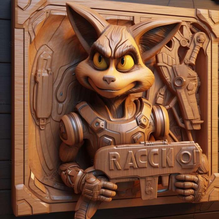 Games (Ratchet Clank Locked and Loaded 1, GAMES_1481) 3D models for cnc