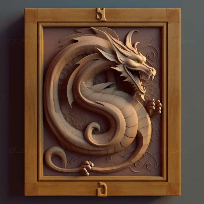 Games (Spyro 3 Year of the Dragon 4, GAMES_14900) 3D models for cnc
