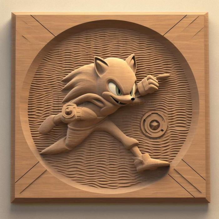 Games (Tokyo 2020 Sonic at the Olympic Games 3, GAMES_14915) 3D models for cnc