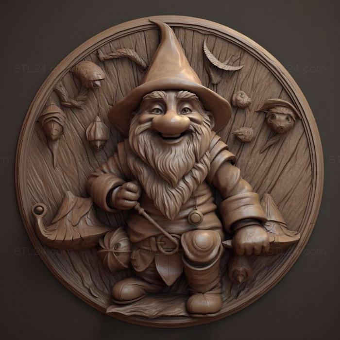 Games (Nubarron The adventure of an unlucky gnome 2, GAMES_14922) 3D models for cnc