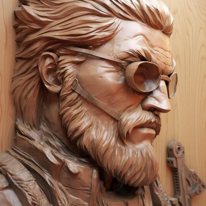 Games (Metal Gear Solid 5 The Phantom Pain 4, GAMES_15064) 3D models for cnc