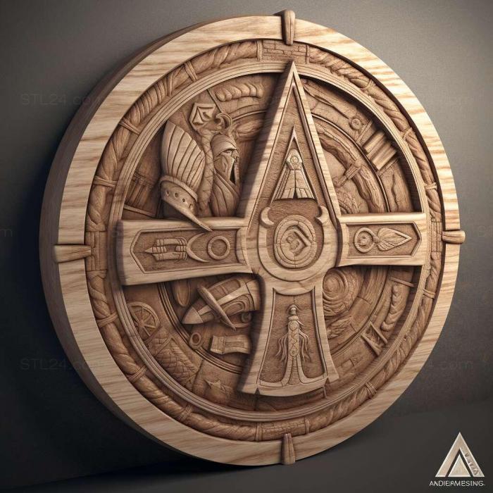 Games (Assassins Creed Identity 4, GAMES_15092) 3D models for cnc