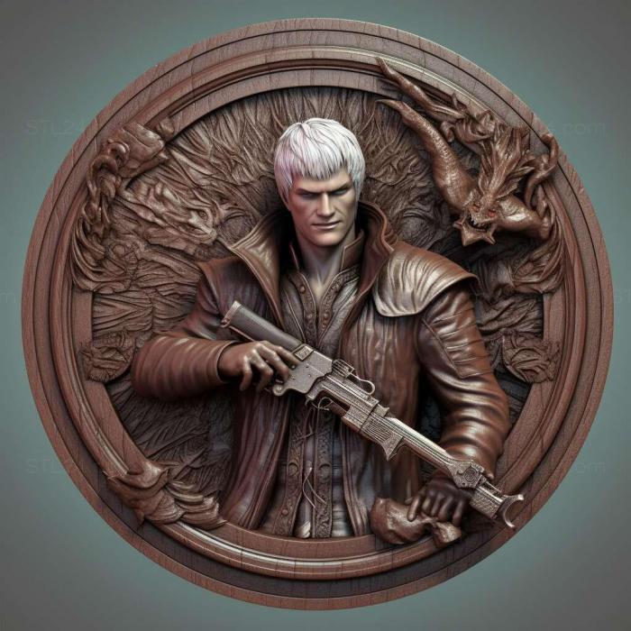 Games (Devil May Cry 4 Special Edition 2, GAMES_15246) 3D models for cnc