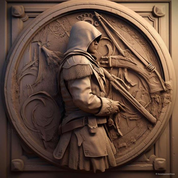 Games (Assassins Creed Unity 2, GAMES_15274) 3D models for cnc