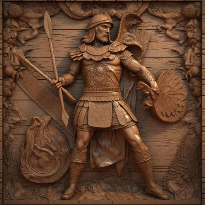 Games (Chivalry Deadliest Warrior 4, GAMES_15388) 3D models for cnc