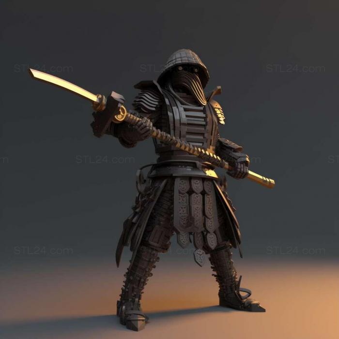 Games (LEGO Ninjago Shadow of Ronin 1, GAMES_15389) 3D models for cnc