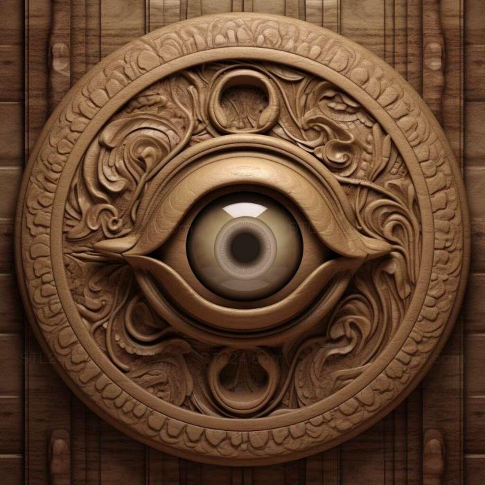 Games (No70 Eye of Basir 4, GAMES_15396) 3D models for cnc