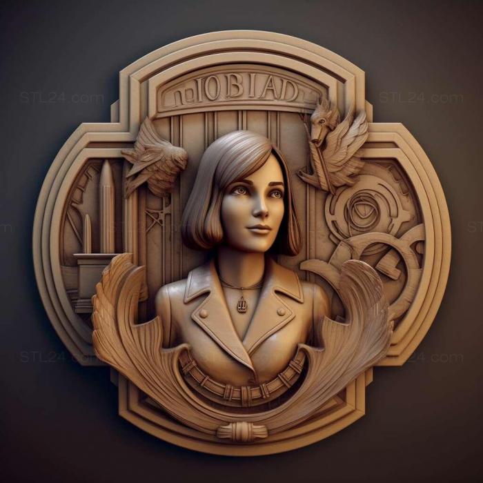 Games (BioShock Infinite Burial at Sea Episode One 4, GAMES_15448) 3D models for cnc