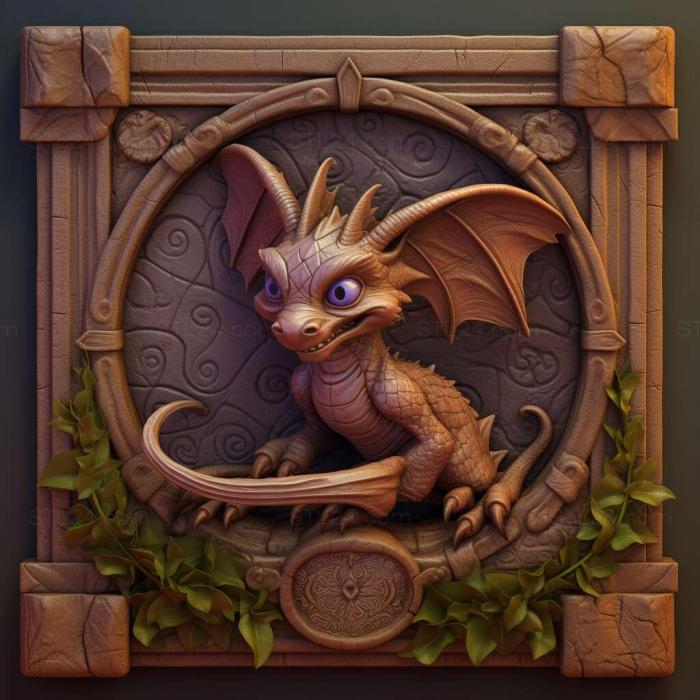 Games (The Legend of Spyro The Eternal Night 1, GAMES_15517) 3D models for cnc