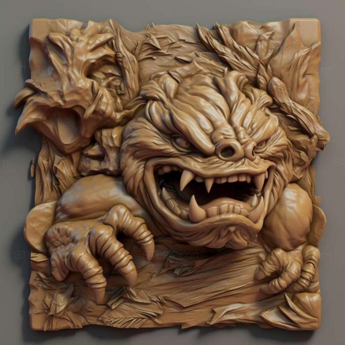 Games (Battletoads 2020 4, GAMES_15760) 3D models for cnc