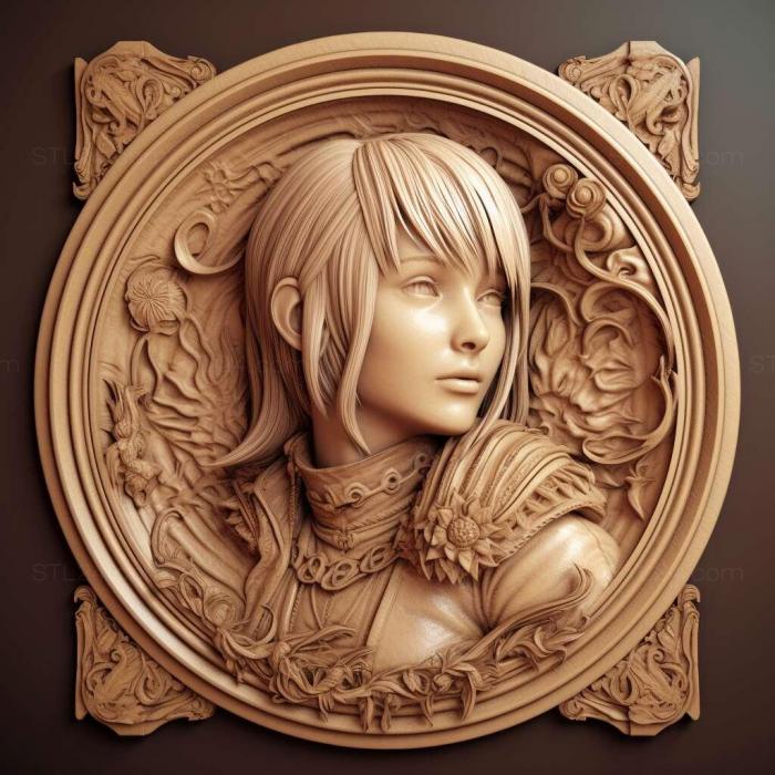 Games (Final Fantasy Type 0 HD 1, GAMES_15793) 3D models for cnc